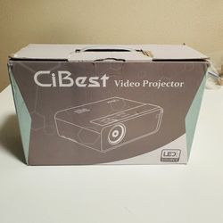 CiBest LED Mini Projector (with Remote and AV Cable)