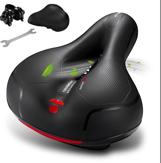 Comfortable Seat Cushion for Men Women with Dual Shock Absorbing Ball Memory Foam