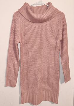 Knit Turtleneck Dress