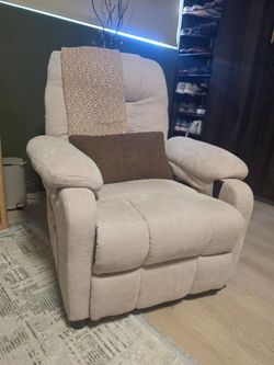 Beige Recliner