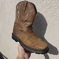 Size 8 EE Ariat Work Boots Soft Toe