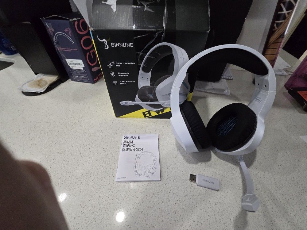 New Binnune 2.4GHz Wireless Gaming Headset