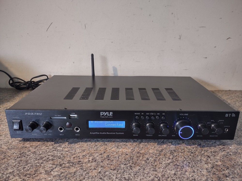 Pyle Bluetooth Receiver Amplifier.