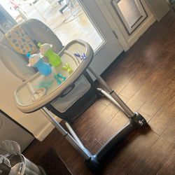 6 Position And Height Levels Booster And High Chair 