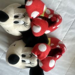 Minnie Mouse 💕slippers Toddler 7/8  67th Ave And Peoria 