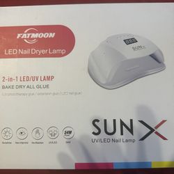 Fatmoon SUN X 54W UV/LED Nail Dryer Lamp – 2-in-1 Nail Curing Lamp
