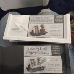 For Small Floating Shelves To Wait And Two Black