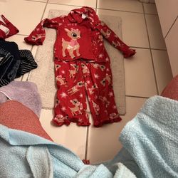 Rudolph Clarice Red Pajamas Set