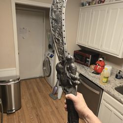 Antique wooden dragon - slaying knife.