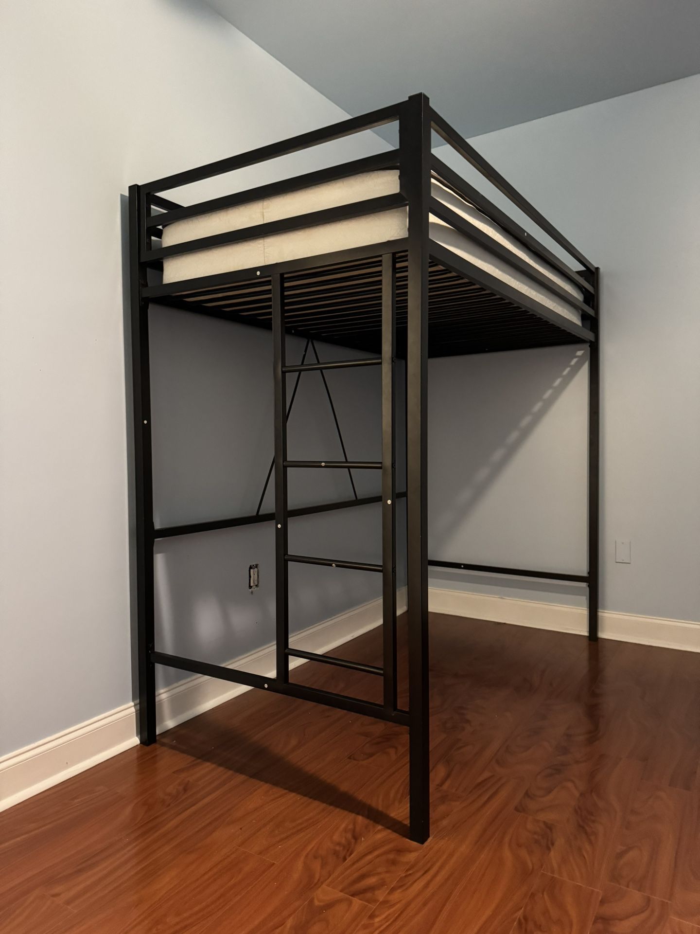 Single Twin Sized (All Metal) Loft Bed