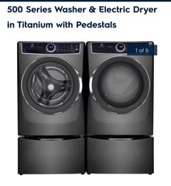 LG washer and dryer