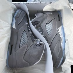Air Jordan 5 Light Graphite and Wolf Grey
