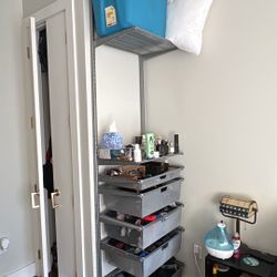 Metal Shelving Unit