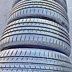 Set 225/55-19 Toyo Con El 80% De Vida 