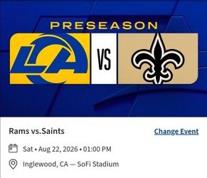Rams vs Saints