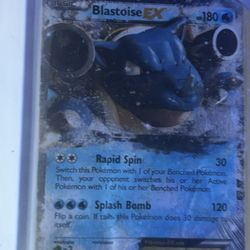 Blastoise EX Pokémon Card