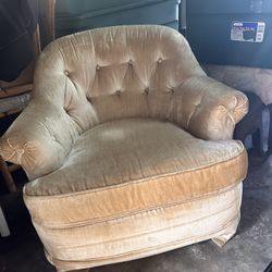 Antique Barrel Arm Chair