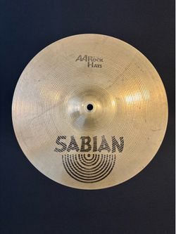 Sabian 14” AA Rock Hi-Hat Cymbal (Top) 1154g (READ!)