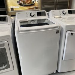 Midea White 4.5 Cu. Ft. Top Load Washer With Agitator 