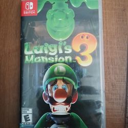 Luigis Mansion 3 Nintendo Switch Game