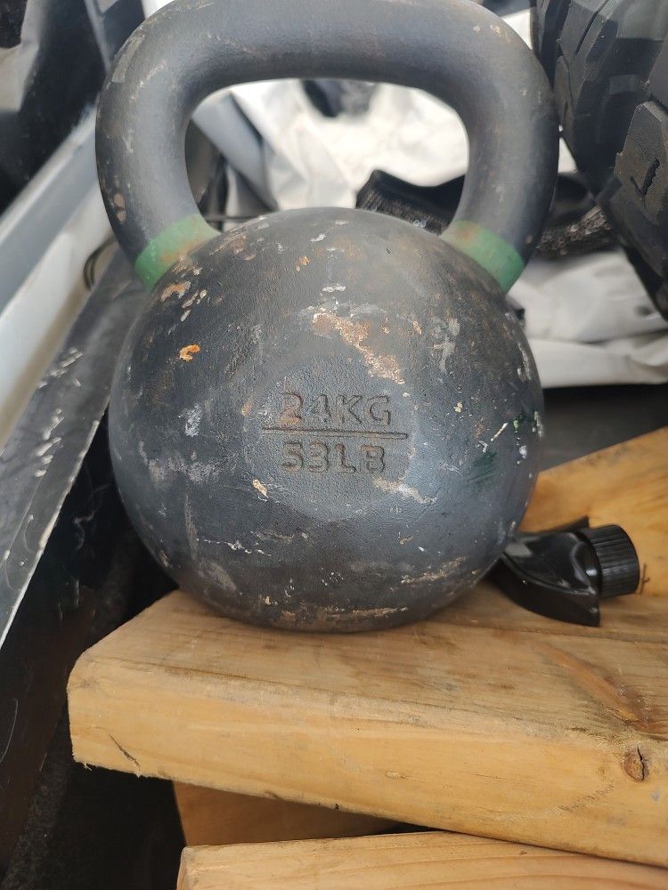 53pound kettle ball