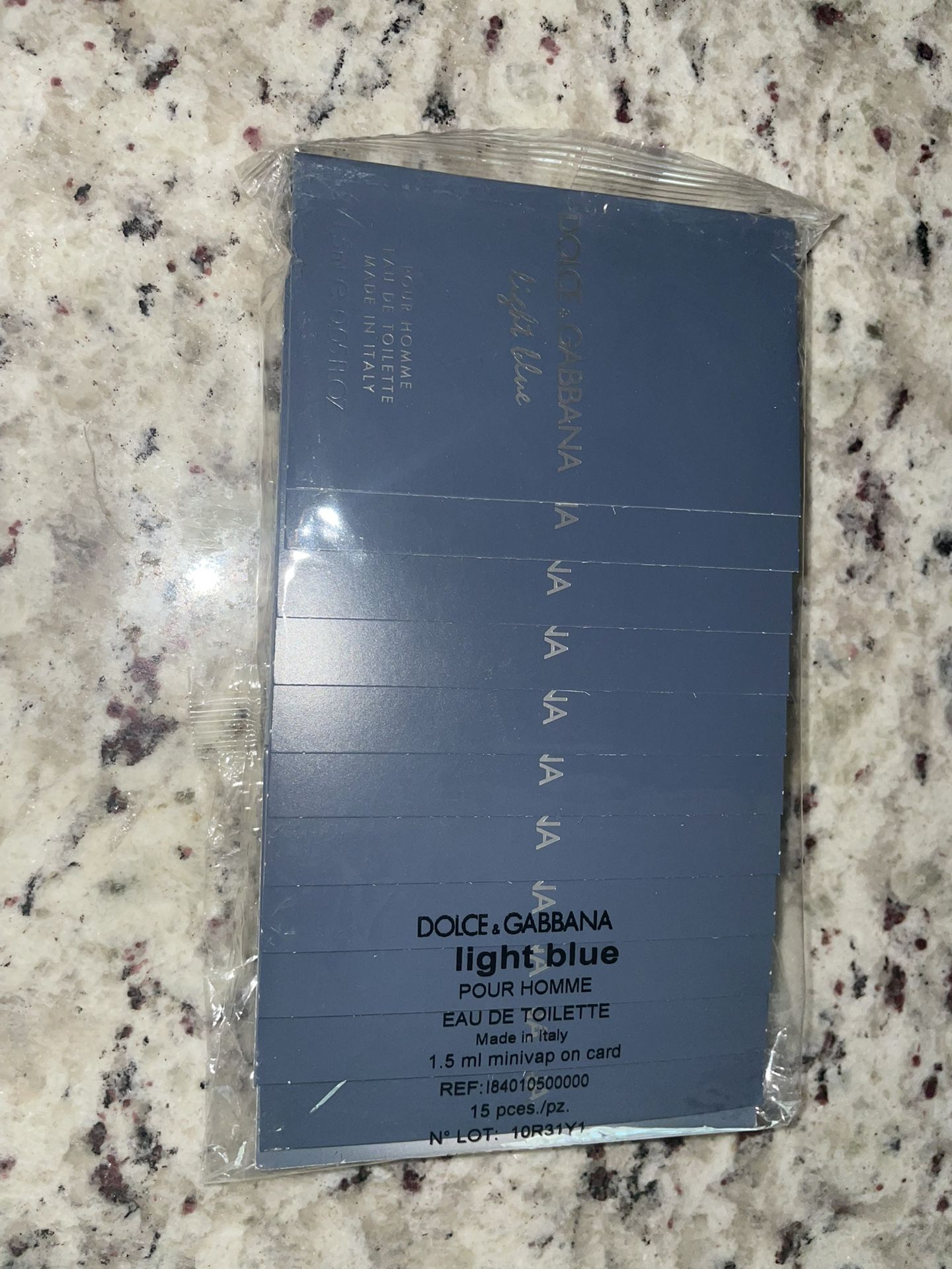 DOLCE AND GABBANA LIGHT BLUE FRAGRANCE 11x samples