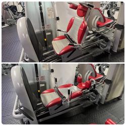 Sports Art Commercial Leg Press / Hack Squat Combo - 440 LB Weight Stack 