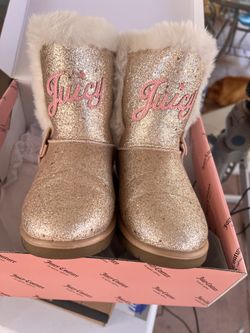 JUICY COUTURE Kid Ugg Boots Size 13