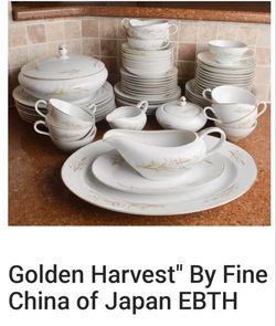 Vintage Golden Harvest By Fine China of Japan