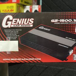 New Genius Audio 3000w Max Powe Class D Monoblock Amplifier  $320 Each 