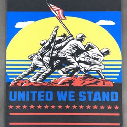 United We Stand Patriotic Soft Gaming Mouse Pad Laptop Computer PC Optical MousePad - 9.5" x 7.9"