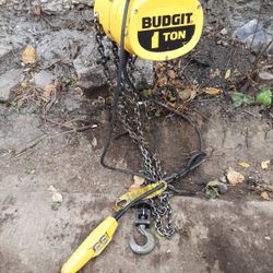 1 Ton Chain Hoist Budgit