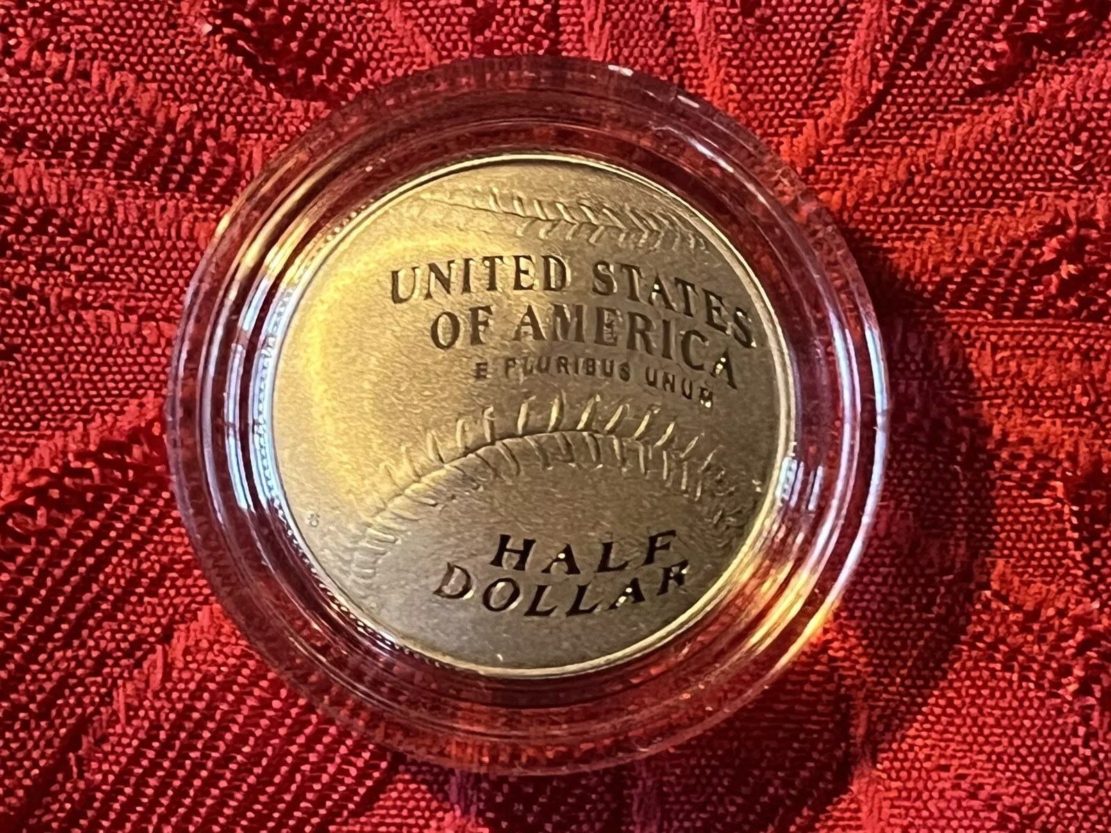 2014 Baseball Hall of Fame Proof Half Dollar
