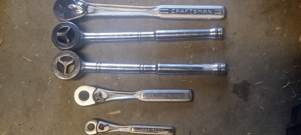5 Ratchets Craftsman