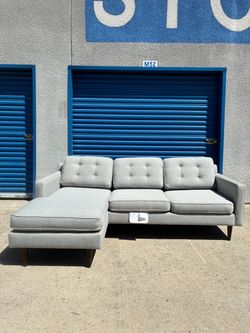 West Elm Reversible Sectional Couch 🛻Delivery Available🛻