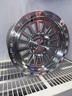 Brand New Set of 4 Arena Podium Wheels – 17x9 | 6x135 | Gloss Silver Machined