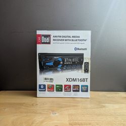Car Dual.    AM/FM Digital Media Receiver with Bluetooth 