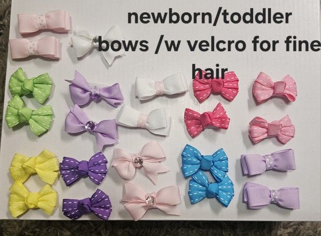 Velcro Bows For Girls