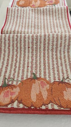 72 in Pumpkin Table Runner