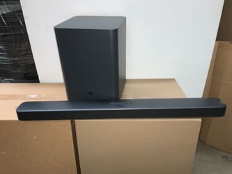 JBL - 5.1-Channel Soundbar with Wireless Subwoofer - Black "LOCAL PICK UP ONLY"