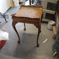 2 Victorian End Table With China Cabinet