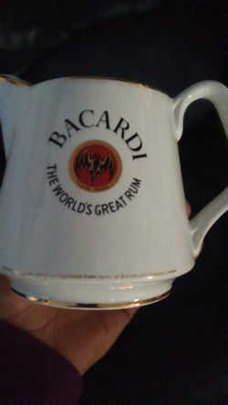 BACARDI water pitcher