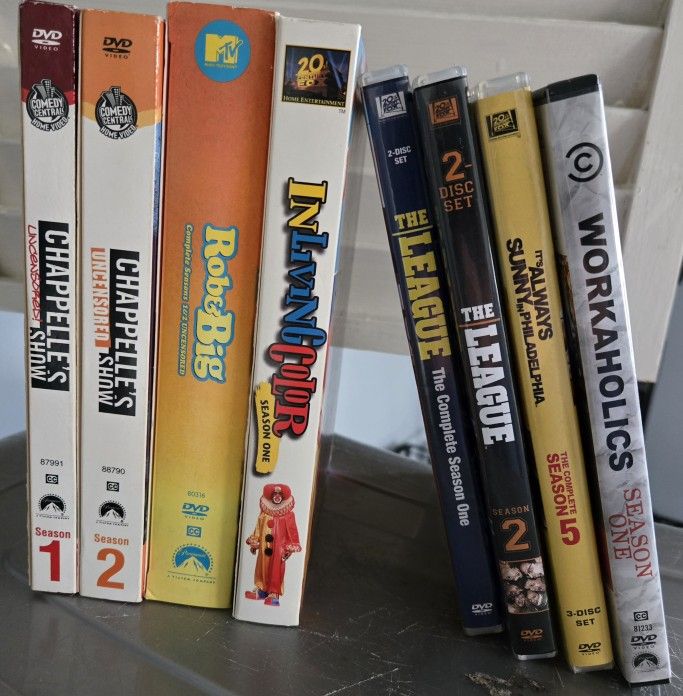 Comedy TV - DVD sets Lot Of 8 Sets - Chapelle Season 1&2