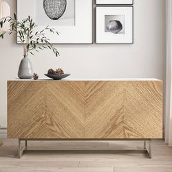 faux marble top modern TV stand