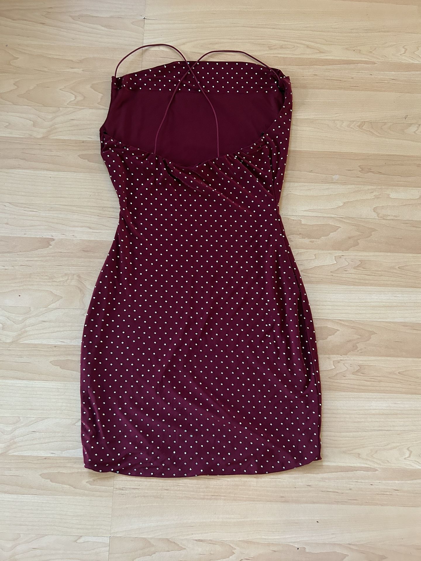 short strapless dress Cicinia Little White Dresses A-line Bow Back Mini Dress Color:Black/Silver 9.24.24 blk 10.20.32.31.32.20 Winter Formal MissJophiel Women Straps V
