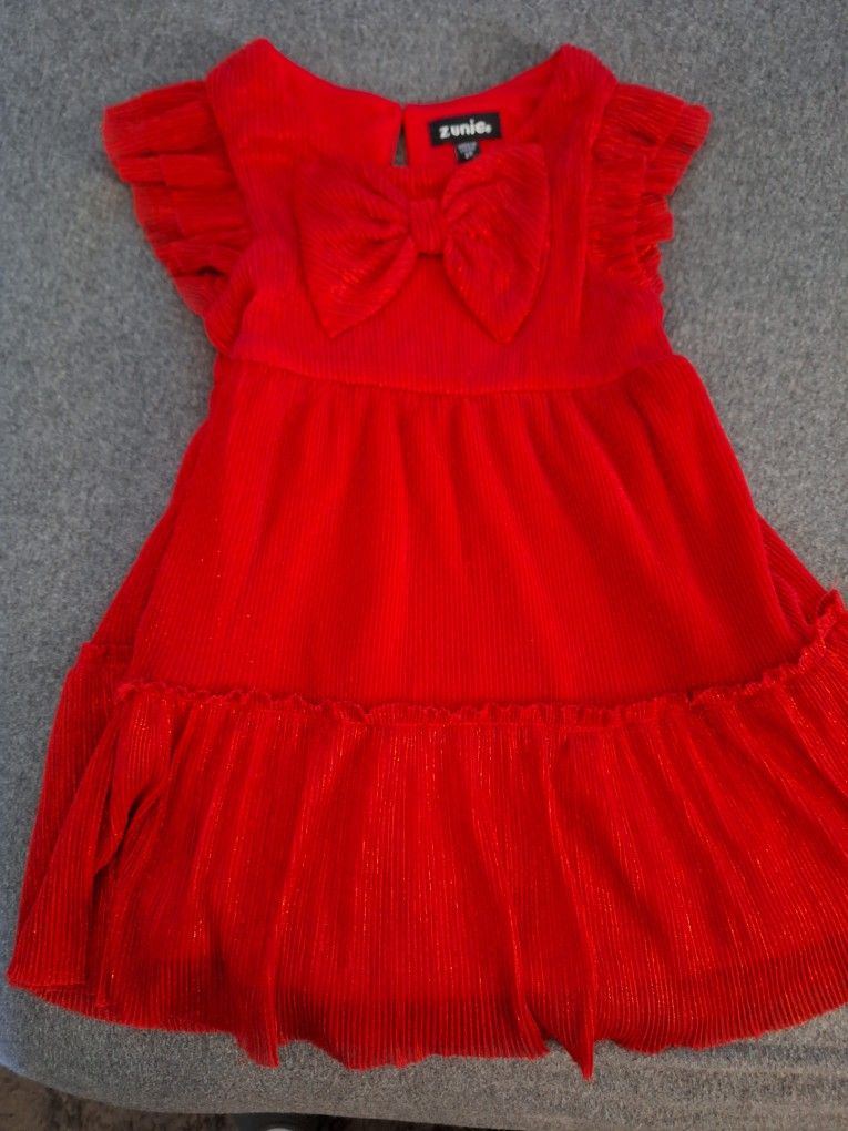 Toddler Red Dress
