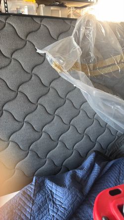 Queen mattress bunk board and mattress