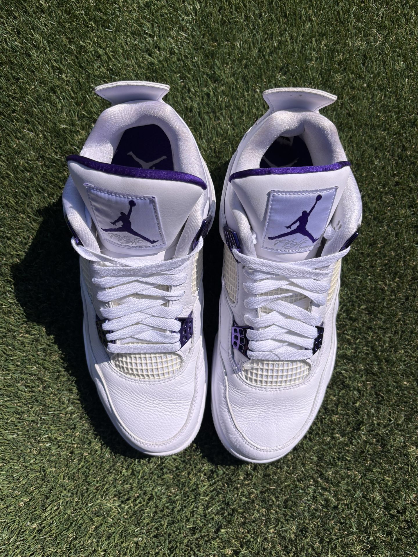 Jordan 4 Purple Metallic