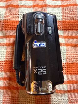 Samsung HMX -F80 Digital Video Camcorder 52 X Optical Zoom Color Black