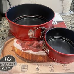 New Nonstick Springform Pan Set